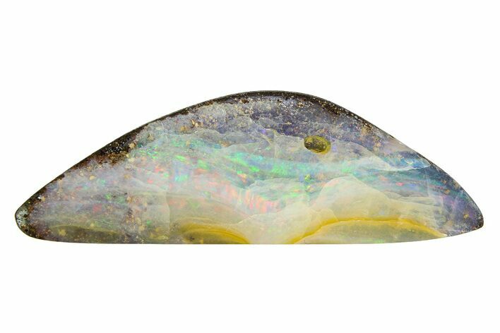 Mesmerizing Boulder Opal Specimen - Queensland, Australia #351864